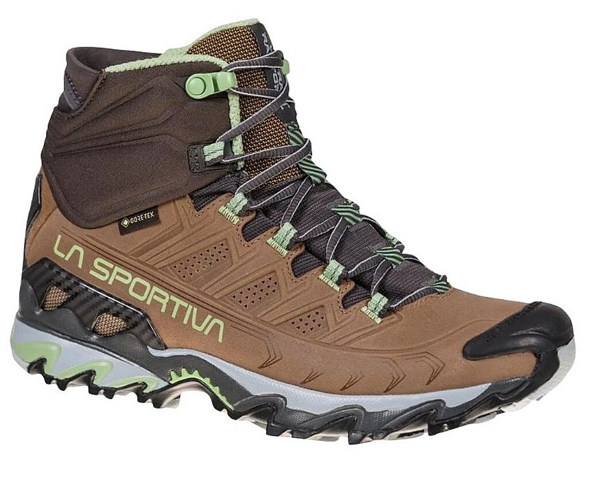 topánky La Sportiva Ultra Raptor II Mid Leather GTX - Taupe/Sage