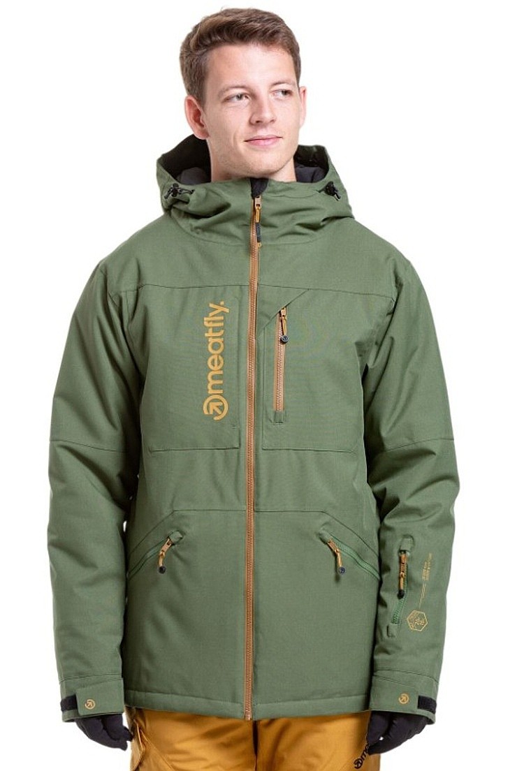 veste Meatfly Helios - Bronze Green - men´s