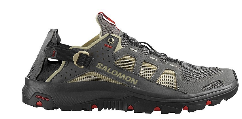 topánky Salomon Techamphibian 5 - Pewter/Moth/Fiery Red