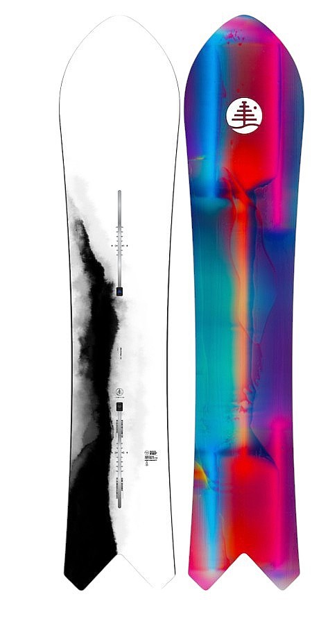 snowboard Burton Family Tree Short Stop - White/Multi