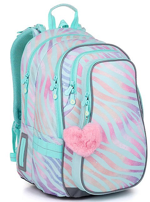 backpack Topgal LYNN 25007 - Green/Multicolor - unisex junior