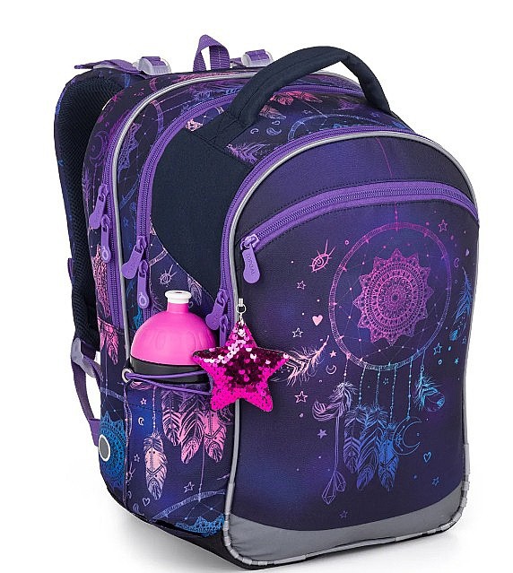 backpack Topgal COCO 25006 - Blue/Purple - unisex junior