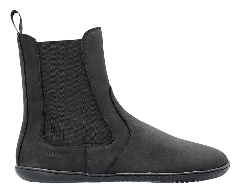обувь Groundies Camden - Black Matte - women´s