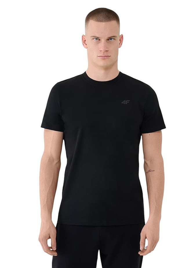 T-Shirt 4F 4FWMM00TTSHM2256 - 20S/Deep Black - men´s