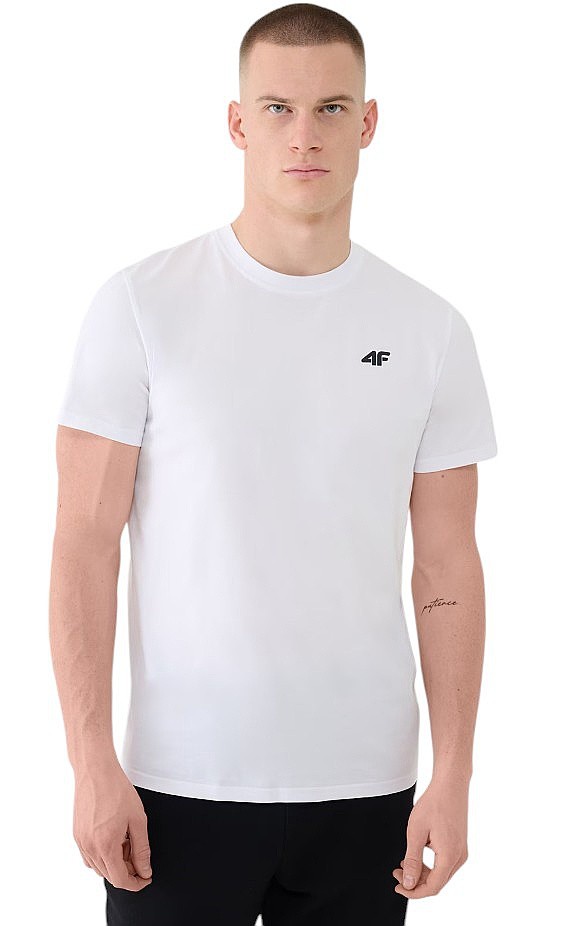 T-Shirt 4F 4FWMM00TTSHM2256 - 10S/White - men´s