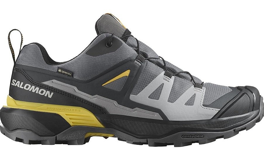 boty Salomon X Ultra 360 GTX - Castlerock/Black/Spicy Mustard
