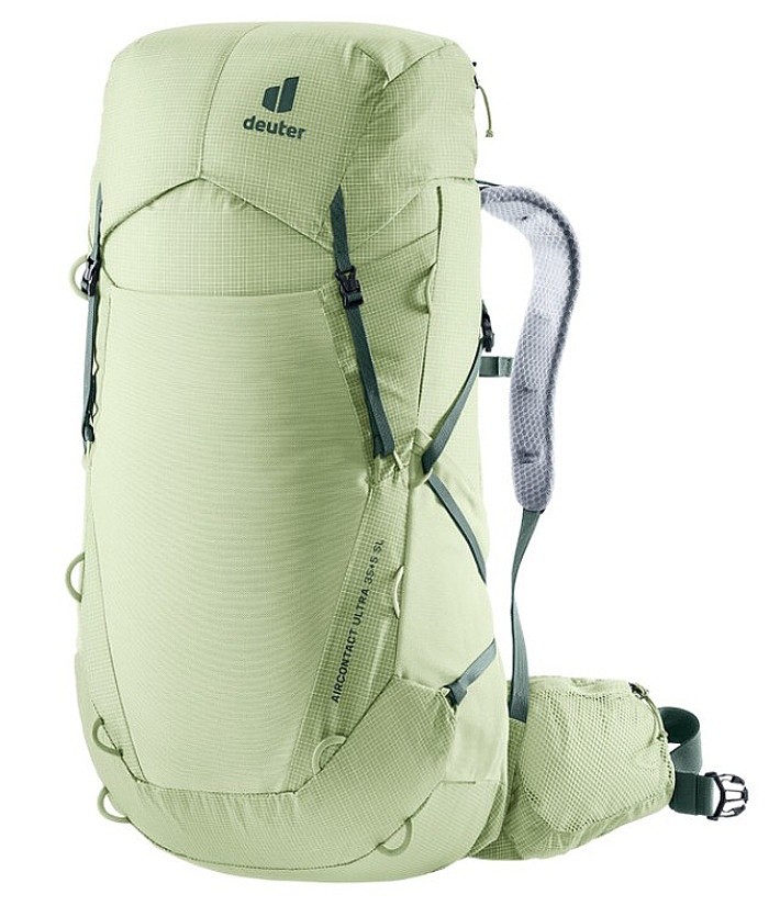 plecak Deuter Aircontact Ultra 35+5 SL - Mineral/Ivy