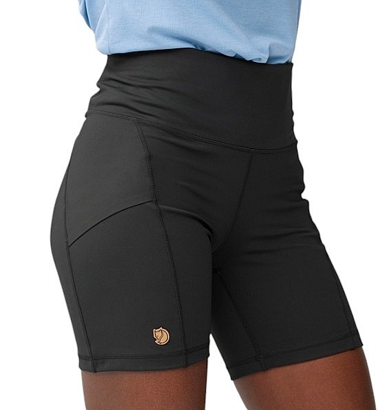 short Fjällräven Abisko 6 - 550/Black - women´s