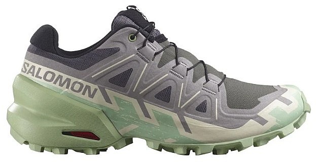 topánky Salomon Speedcross 6 W - Castlerock/Vanilla Ice/Smoke Green