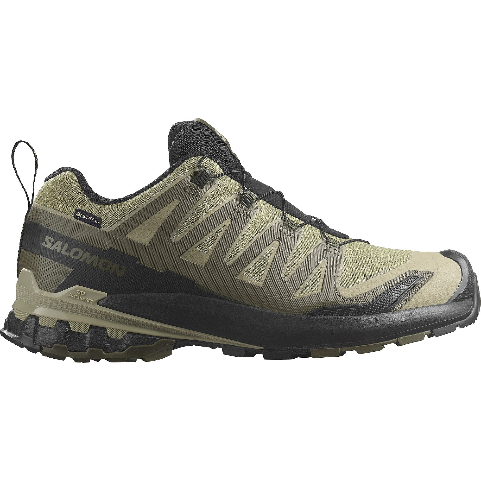 chaussures Salomon XA Pro 3D V9 GTX - Dried Herb/Black/Olive Night - men´s