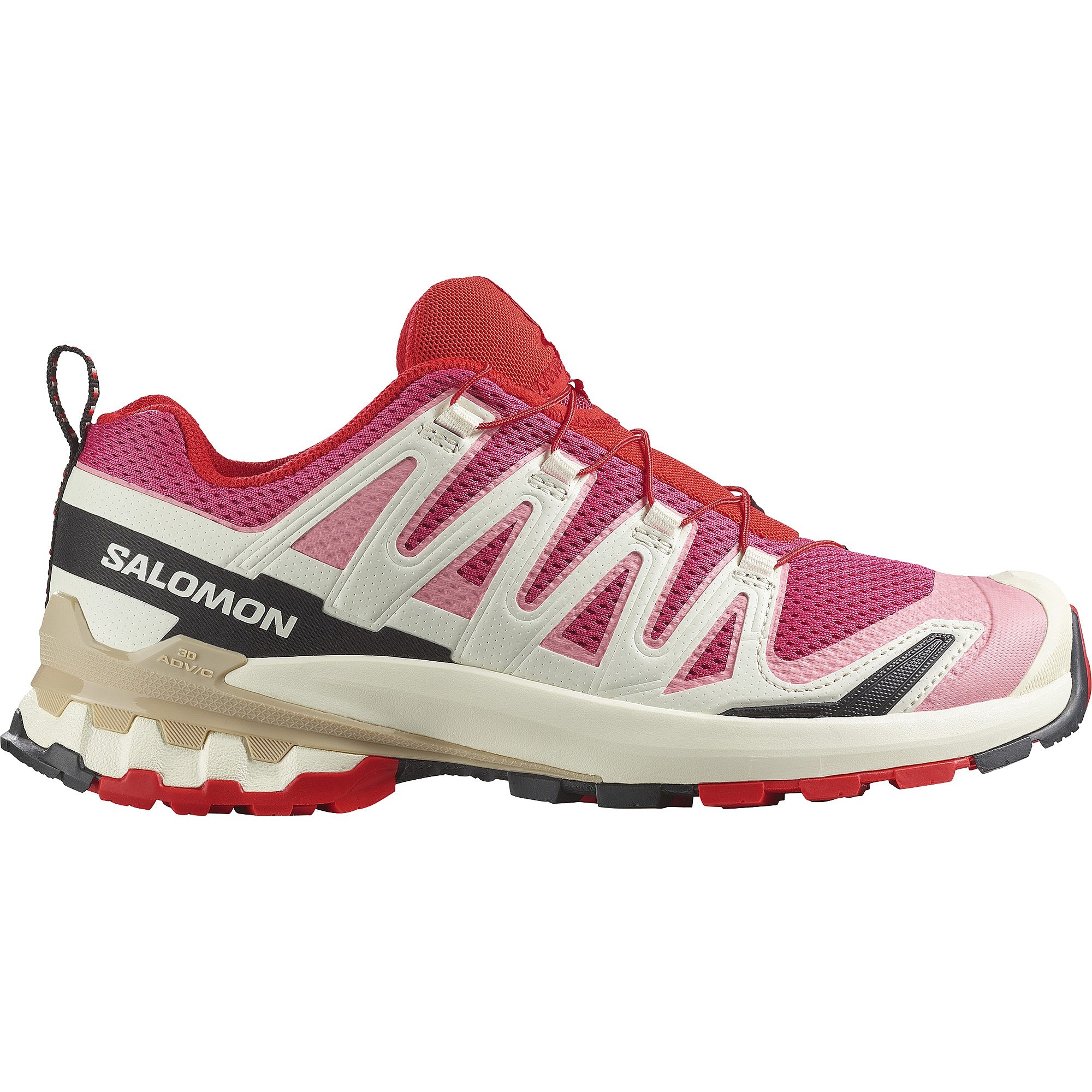 chaussures Salomon XA Pro 3D V9 W - Rouge Red/Vanilla Ice/Fiery Red - women´s