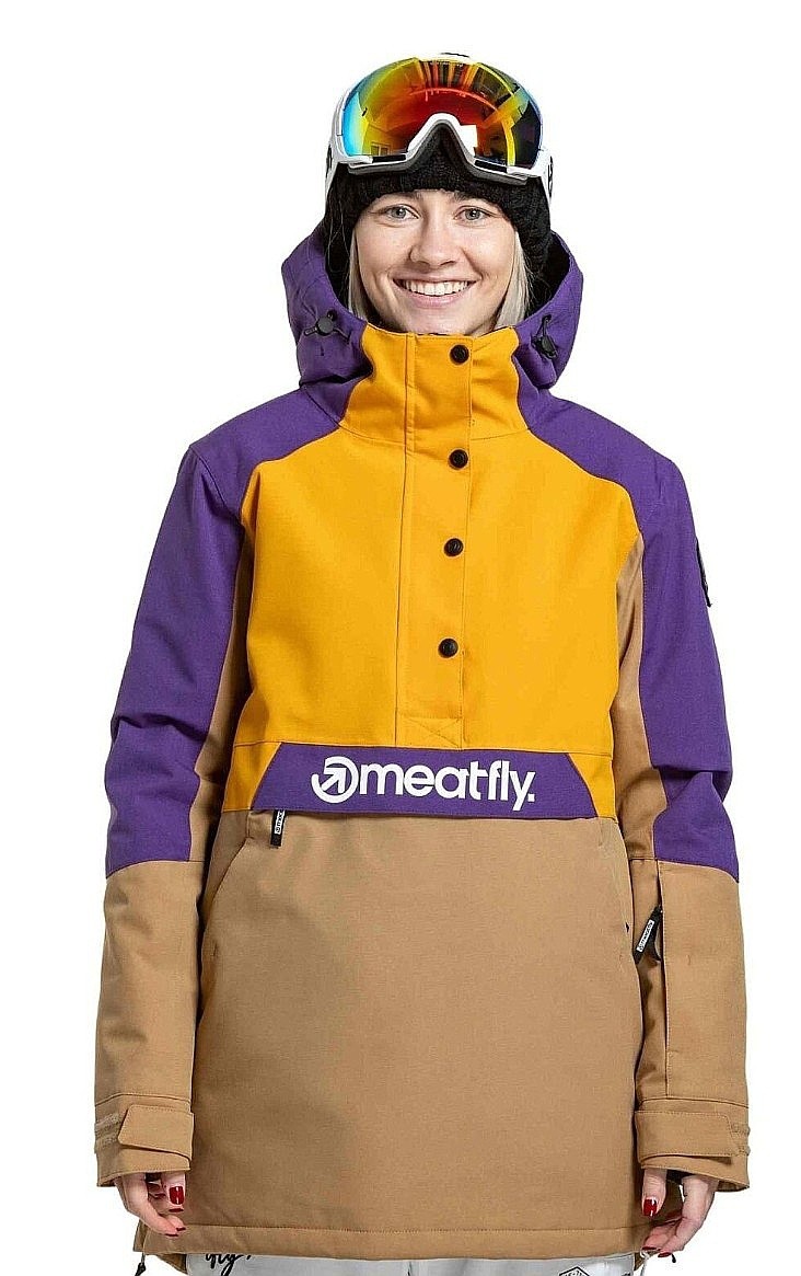 Jacke Meatfly Aiko - Sunflower/Tan - women´s