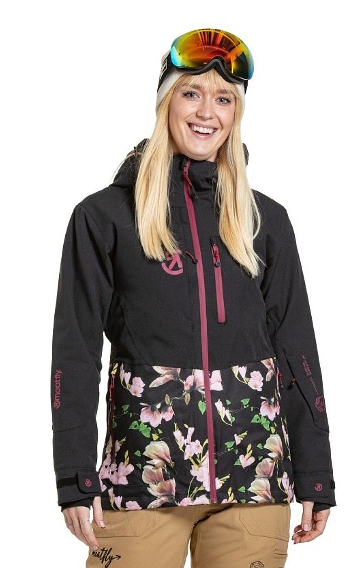 kurtka Meatfly Gaia - Magnolia/Black