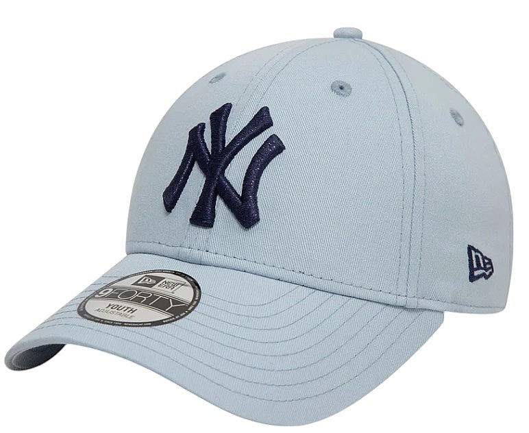 Kappe New Era 9FO Metallic MLB New York Yankees Child - Pastel Blue - kid´s