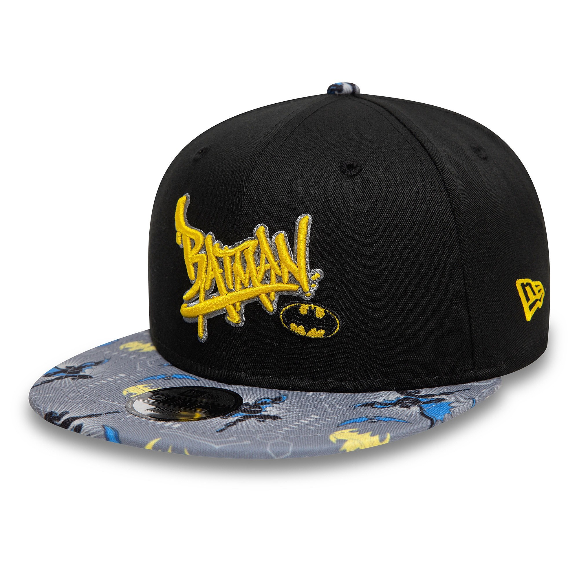 кепка New Era 9FI DC Warner Bros Batman Child - Black/Yellow - kid´s