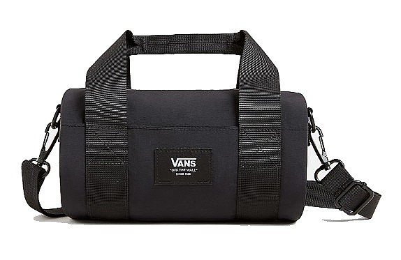 saco Vans Barreled Duffel Bag - Black