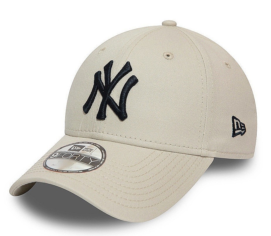 kšiltovka New Era 9FO League Essential MLB New York Yankees Child - Stone/Black
