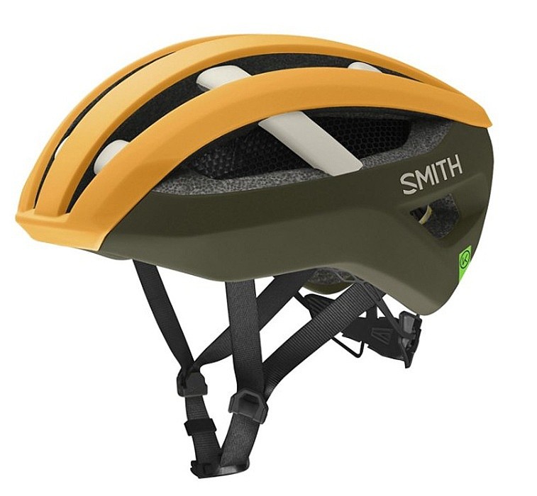 hjälm Smith Network Mips - Matte Sunrise/Forest/Bone