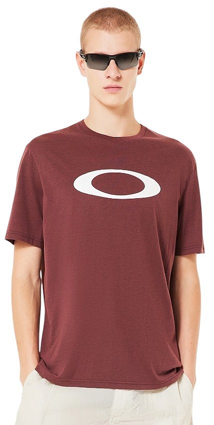 T-shirt Oakley O Bold Ellipse - Grenache