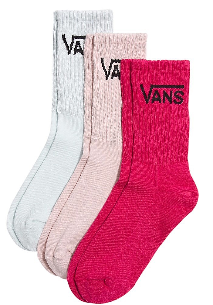 Socken Vans Classic Crew 3 Pack - Cherries Jubilee - unisex junior
