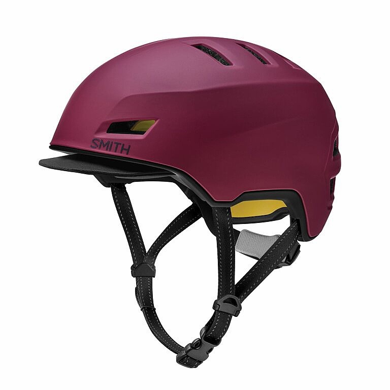 hjälm Smith Express Mips - Matte Merlot