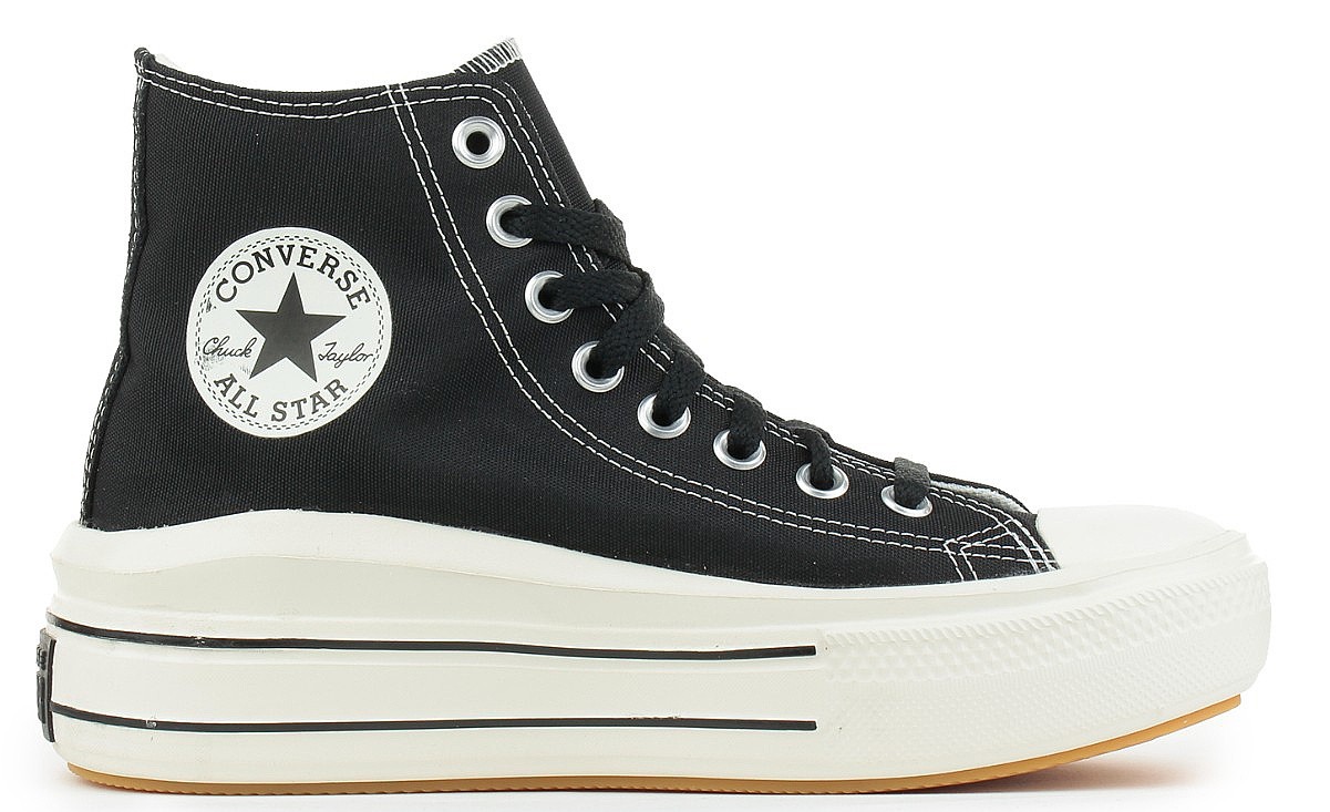 chaussures Converse Chuck Taylor All Star Move Platform Hi - A12585/Black/Egret/Black - women´s