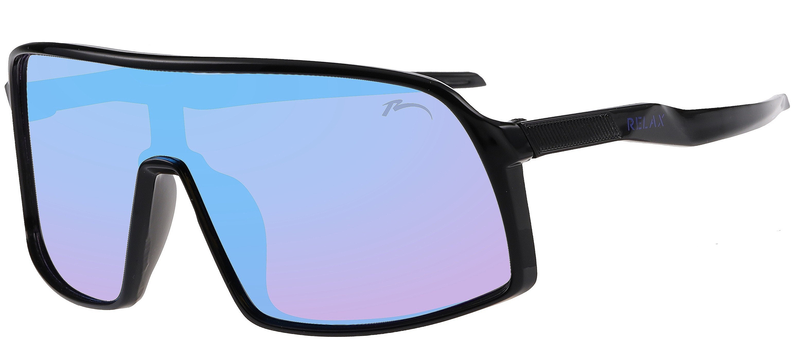 gafas Relax Margin - R3087B/Shiny Black/Grey/Aurora Sensor - unisex junior