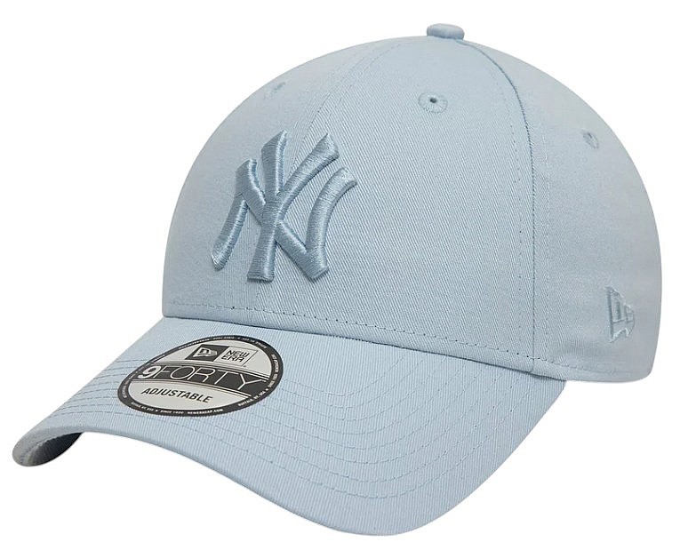czapka z daszkiem New Era 9FO League Essential MLB New York Yankees - Pastel Blue/Pastel Blue