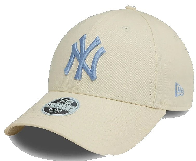 Kappe New Era 9FO League Essential MLB New York Yankees - Light Cream/Pastel Blue - women´s