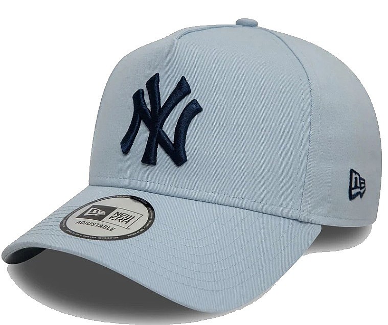 kšiltovka New Era 9FO AF League Essential MLB New York Yankees - Pastel Blue/Navy