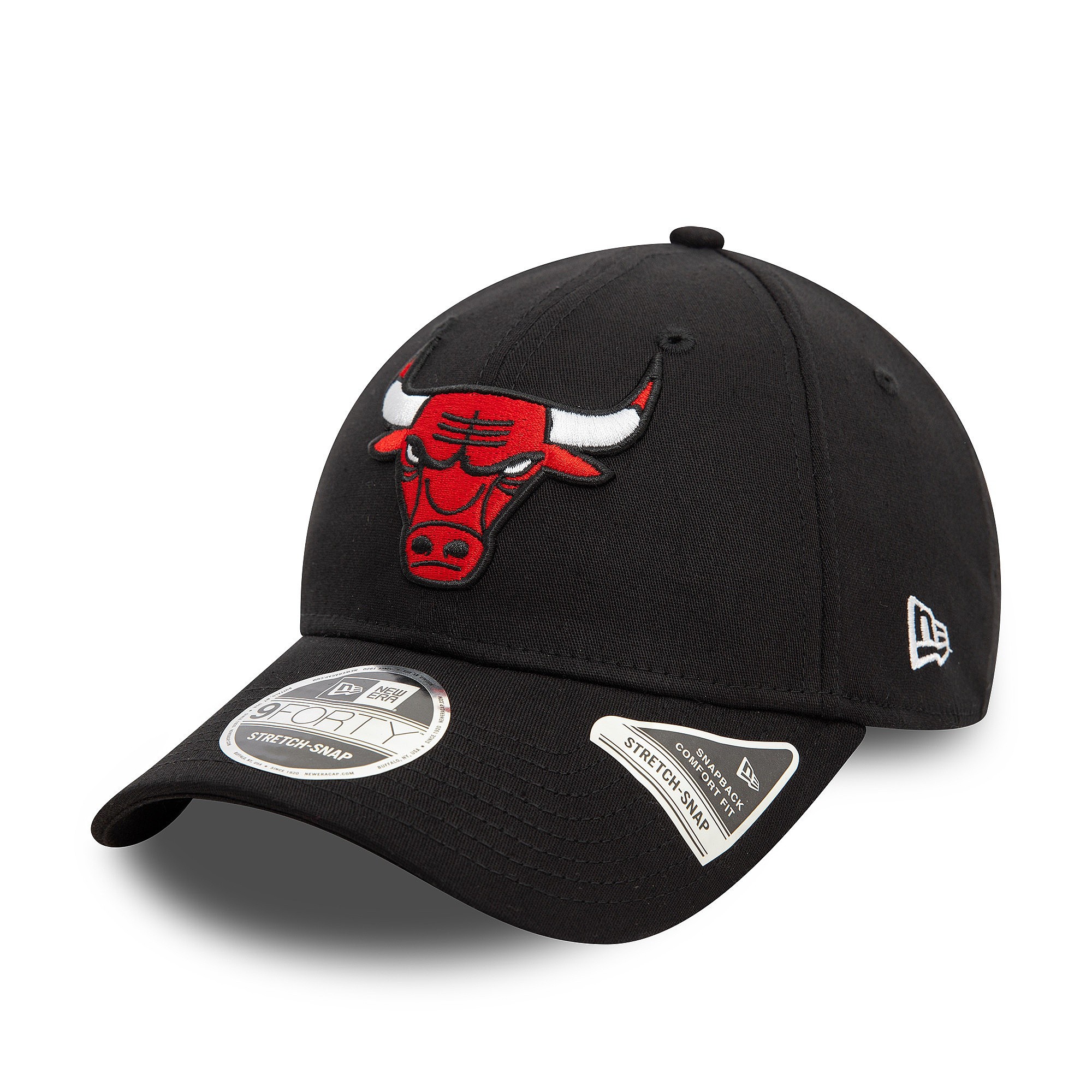 Kappe New Era 9FO Stretch Snap NBA Chicago Bulls - Black/Faded Red - men´s