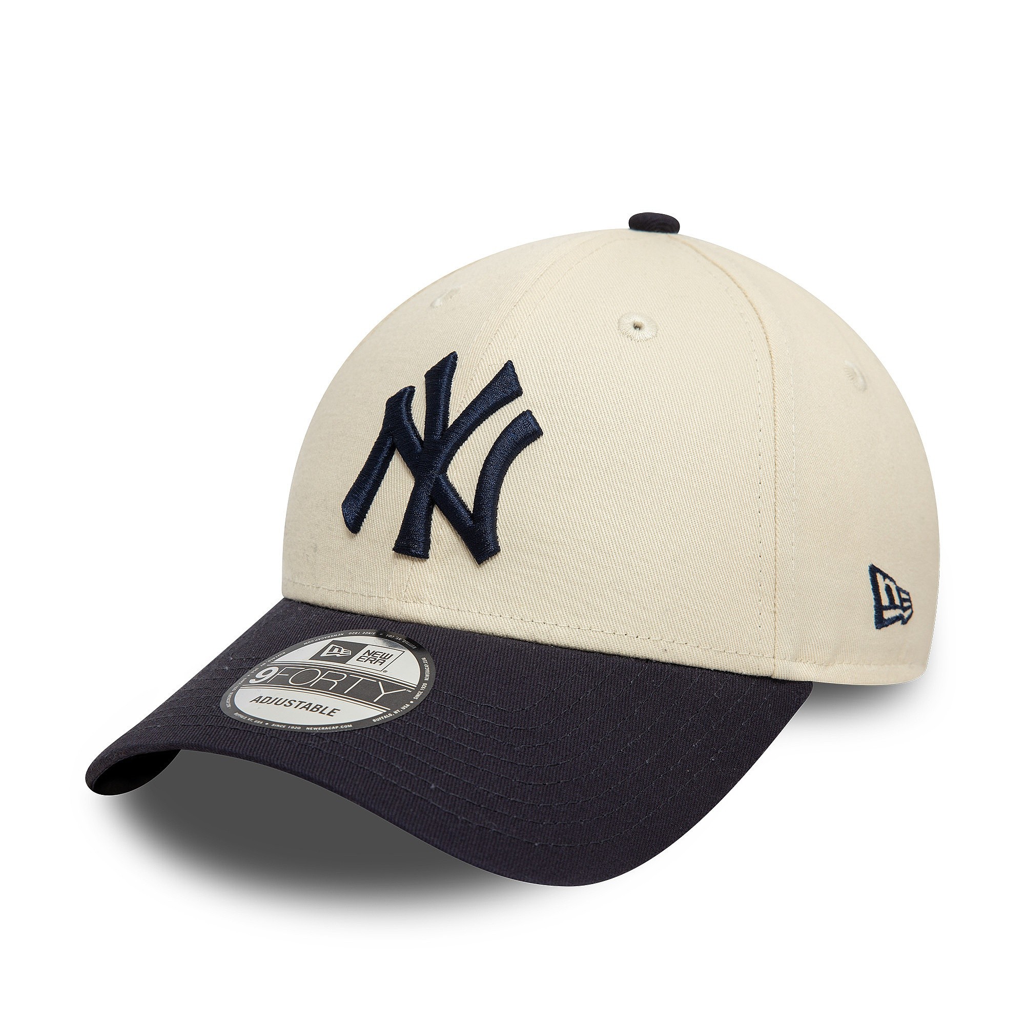 kšiltovka New Era 9FO Colour Block MLB New York Yankees - Light Cream/Navy