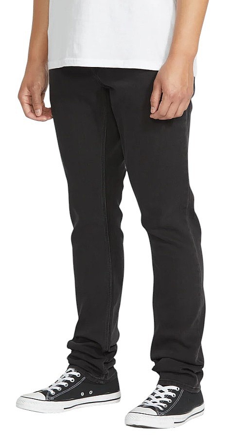 blugi Volcom 2X4 Denim - Black Out - men´s