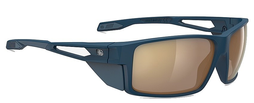 des lunettes Rudy Project Nyad - Blue Navy Matte/ImpactX/Photochromic 3Laser Crimso