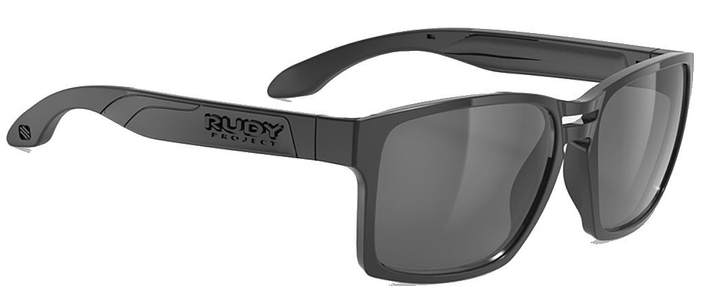 okulary Rudy Project Spinair 57 - Black Gloss/Smoke Black