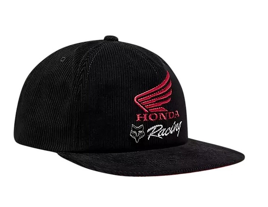 gorra con visera Fox Honda Adjustable - Black - men´s