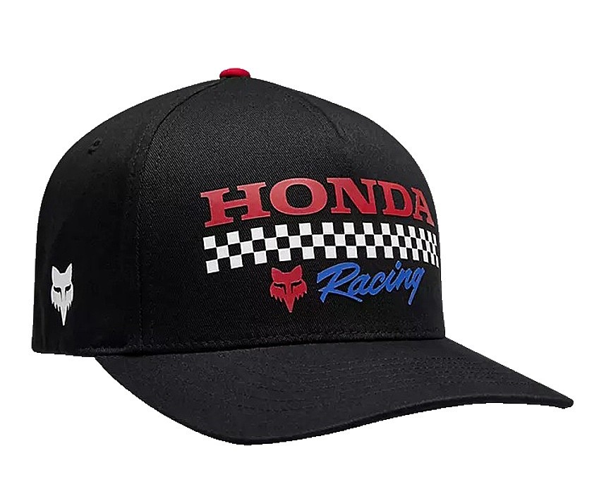 casquette Fox Honda Flexfit - Black - men´s