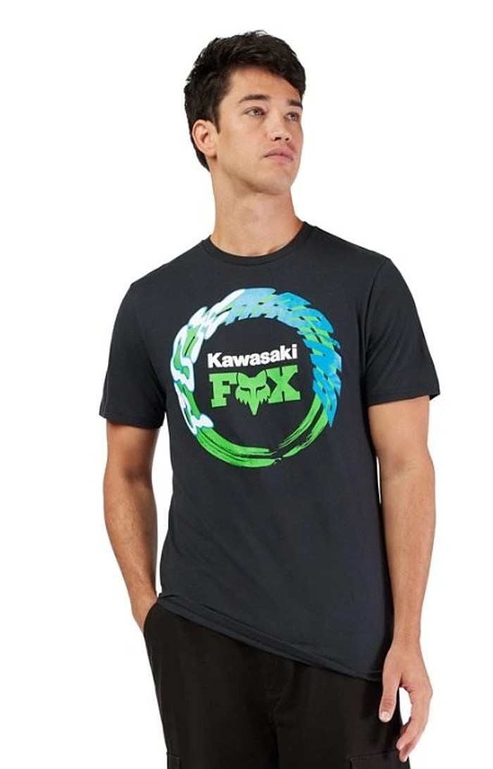 T-Shirt Fox Kawi - Black - men´s