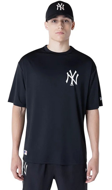 tričko New Era League Essential MLB New York Yankees - Black