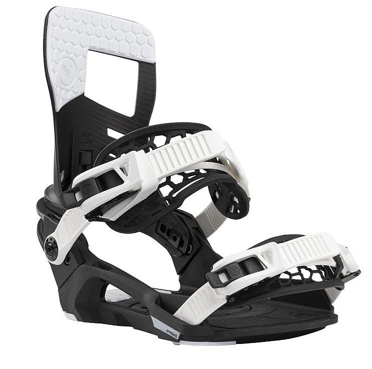 fixations de snowboard Nidecker Prime - Black - unisex junior