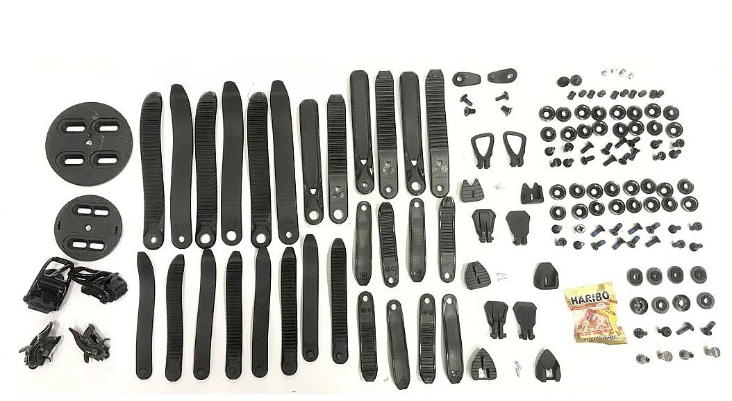 reservedele Nitro Binding Spare Parts Kit - Black