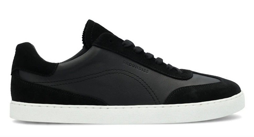 sapatos Groundies Panama - Black