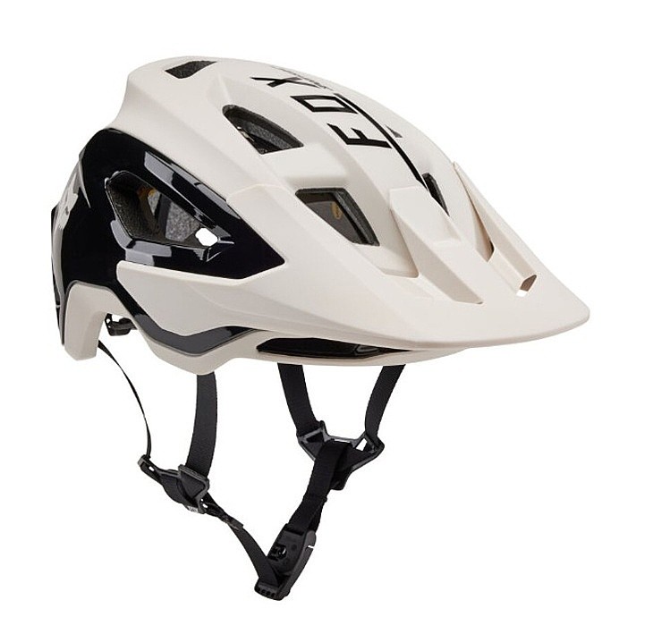 casco Fox Speedframe Pro Blocked Mips - Vintage White