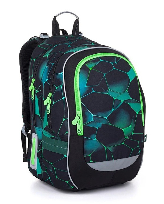 backpack Topgal CODA 25019 - Green/Black - boy´s