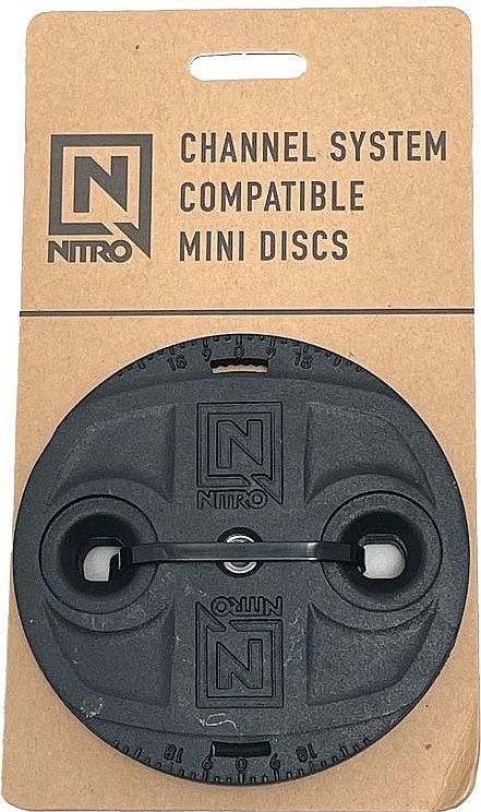 piezas de recambio Nitro Channel Compatible Mini Disc - Black