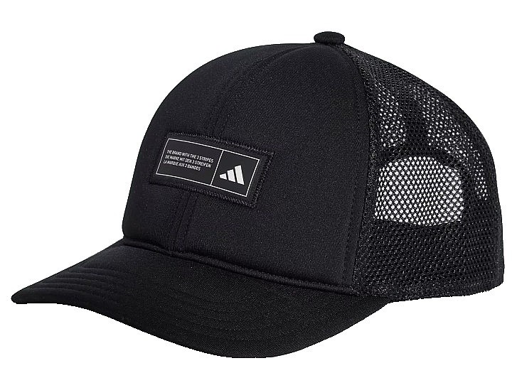 gorra con visera adidas Performance Snapback Trucker - Black - men´s