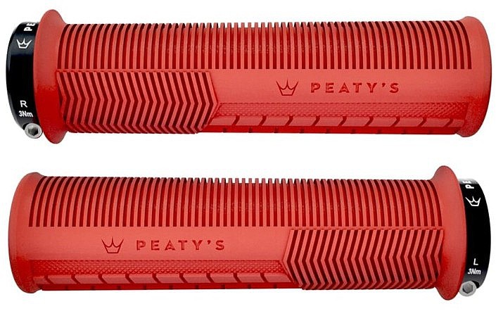 Handlebar grips Peaty's Monarch Mushroom Thick - Red