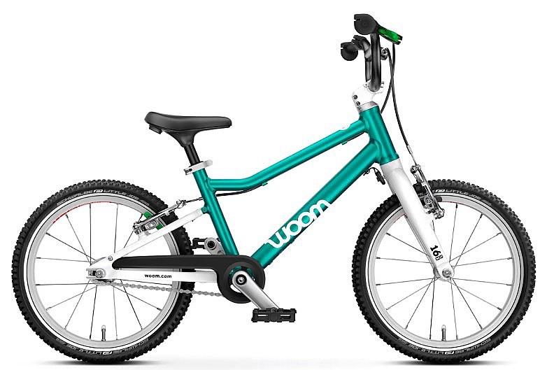 rower Woom 3 Go 16" - Metallic Turquoise