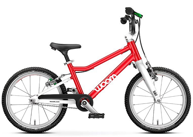 bicykel Woom 3 Go 16" - Red