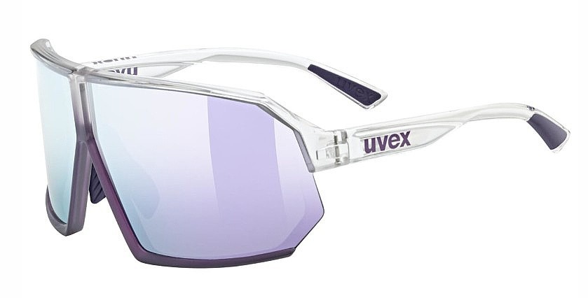 okuliare Uvex Sportstyle 237 - Clear/Met Purple/Mirror Lavender